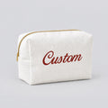 Custom Corduroy Makeup Bag