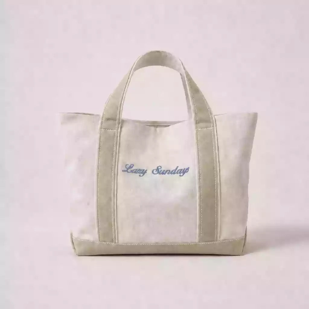 Custom Embroidered Tote Bag