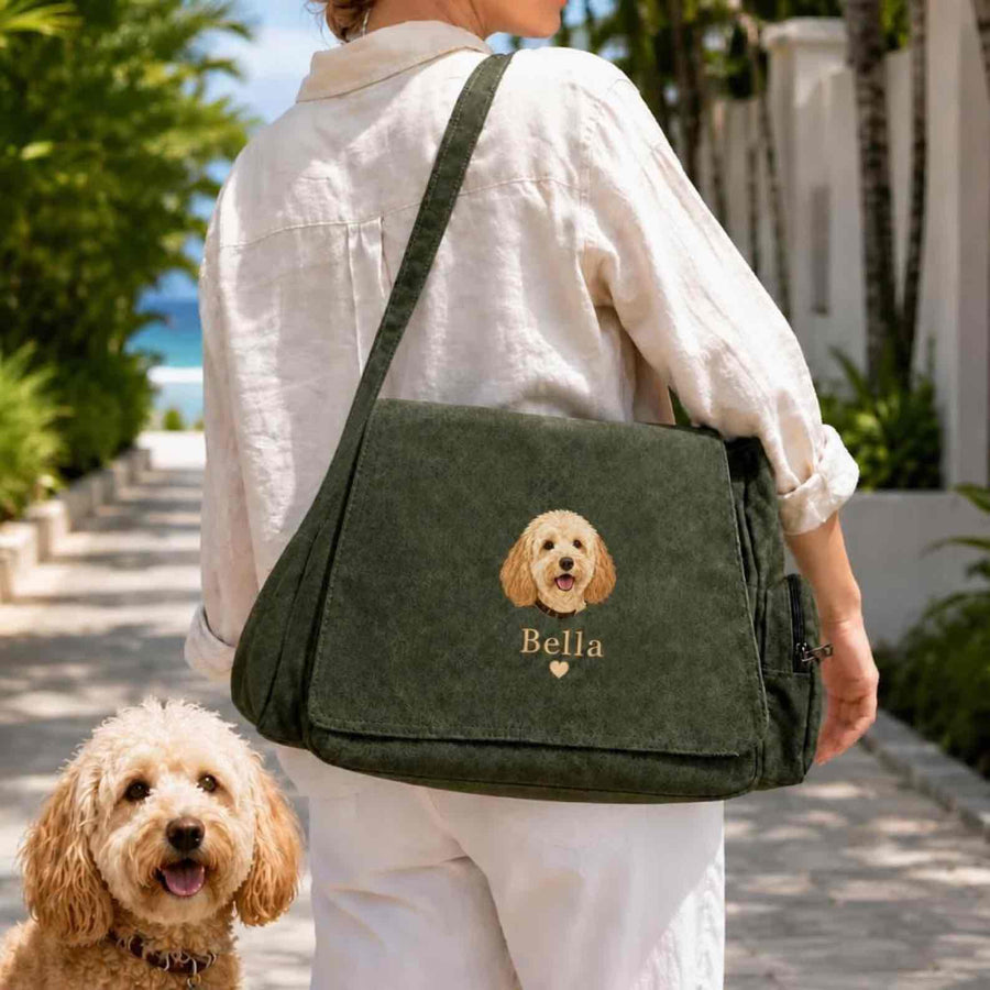 Personalized Pet Crossbody Shoulder Bag