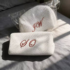 Custom Corduroy Makeup Bag