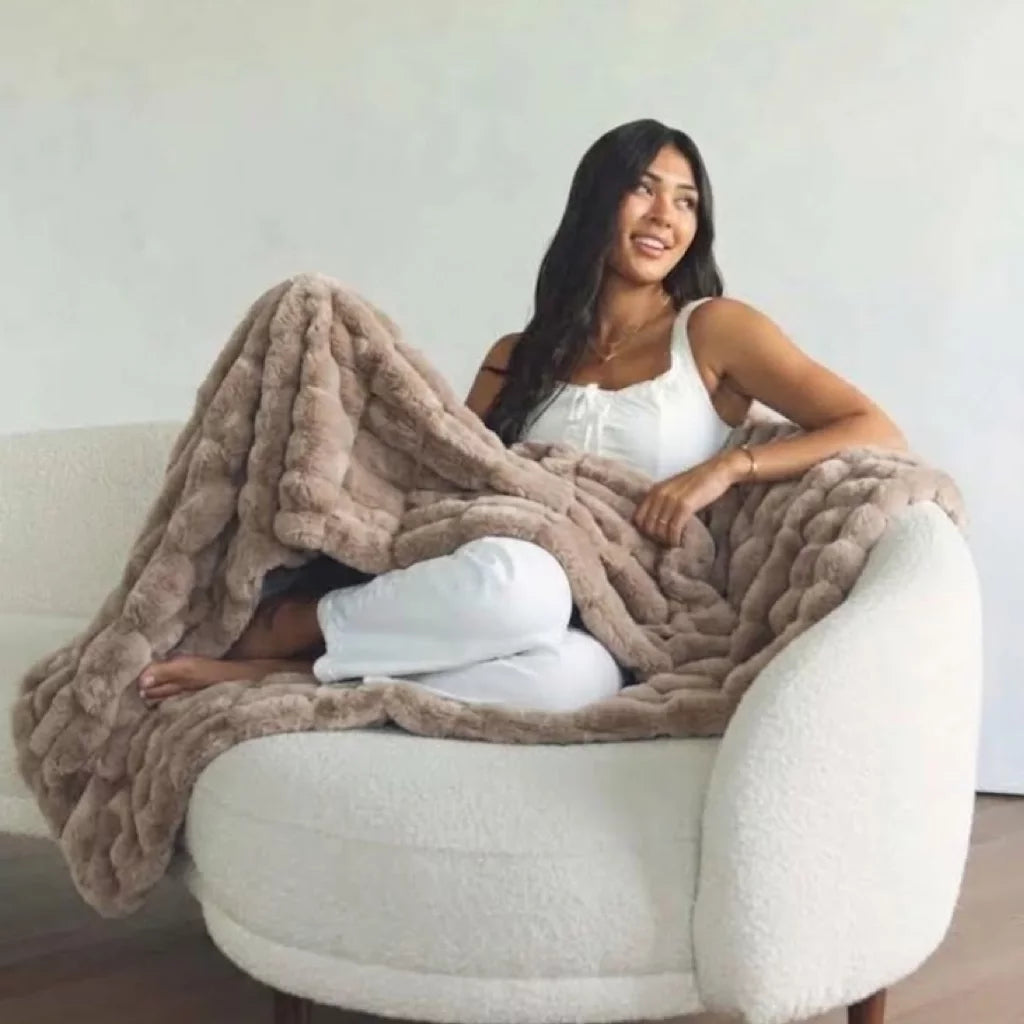Ripple Plush Blanket