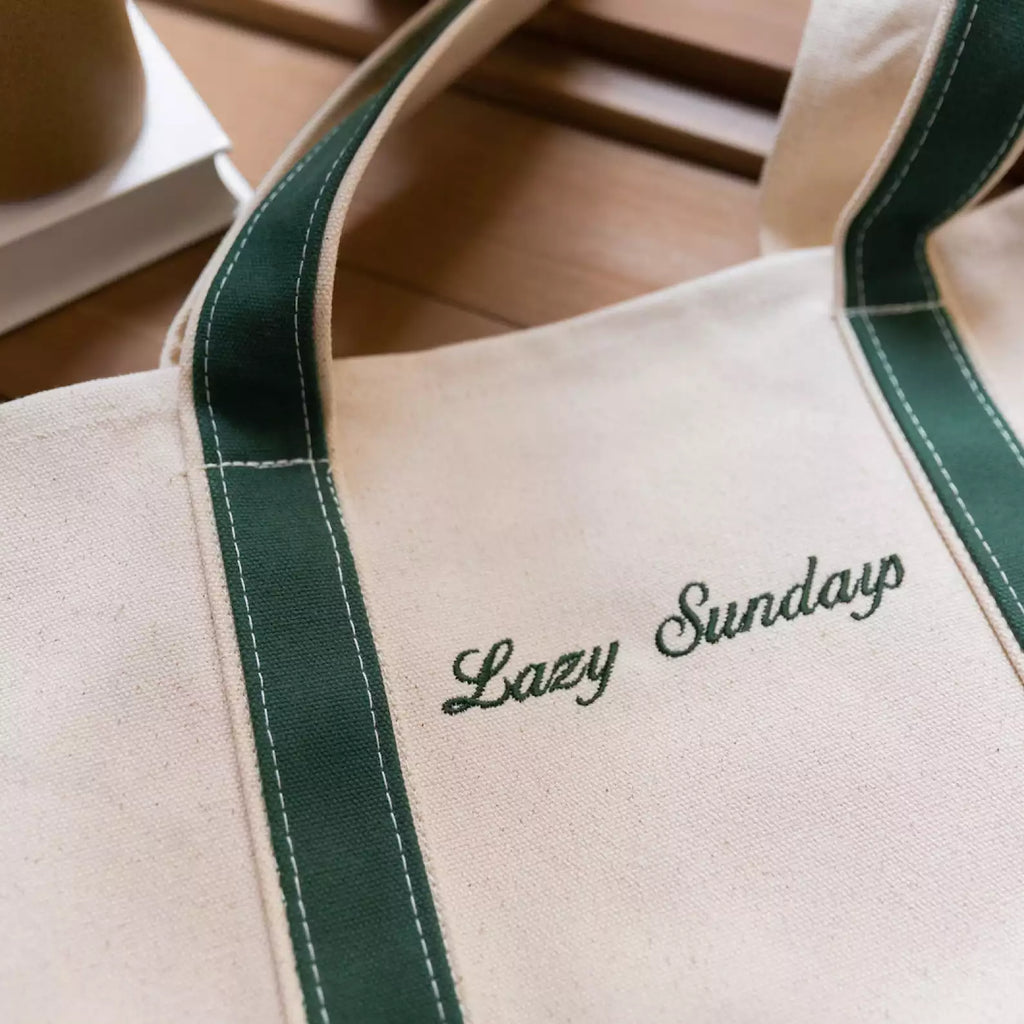 Custom Embroidered Tote Bag