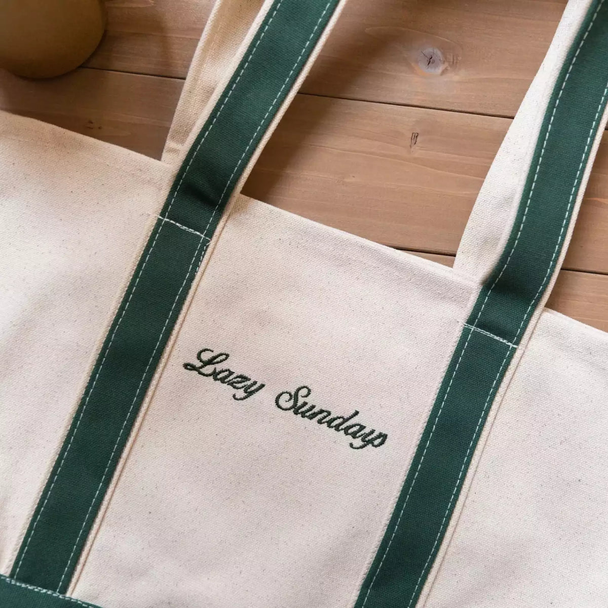 Custom Embroidered Tote Bag