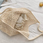 Custom Embroidered Crochet Tote Bag