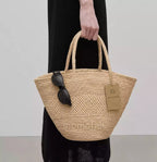 Natural Straw Beach Shoulder Bag