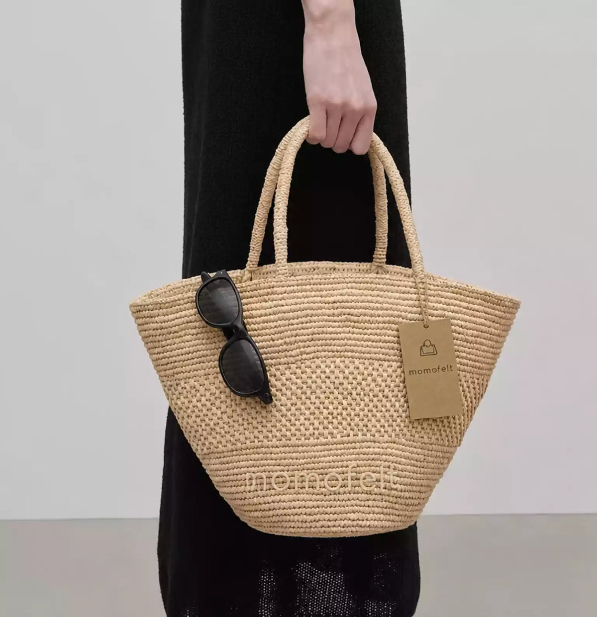 Natural Straw Beach Shoulder Bag