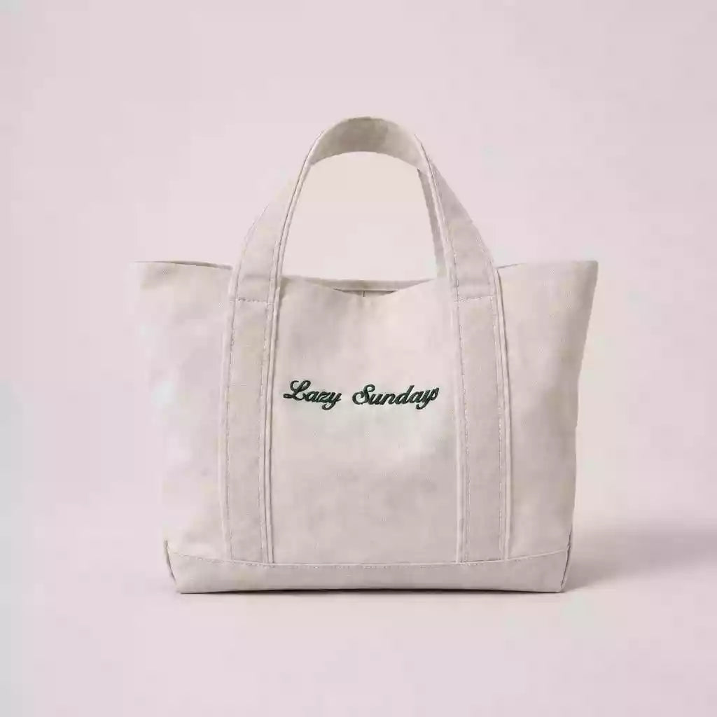 Custom Embroidered Tote Bag